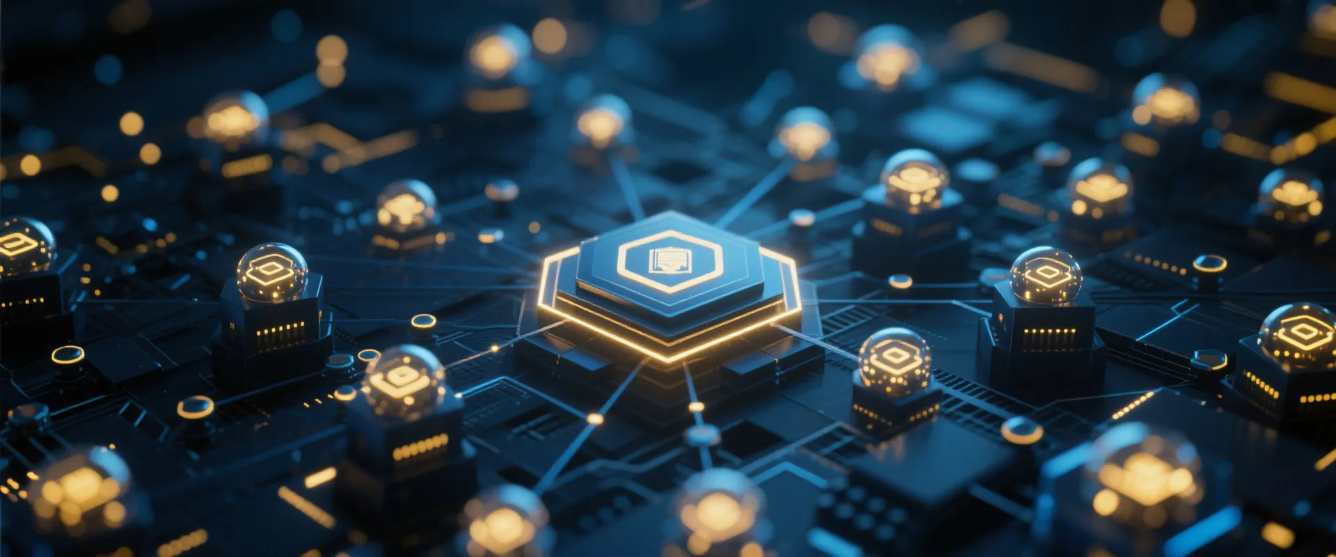 Security Network Background