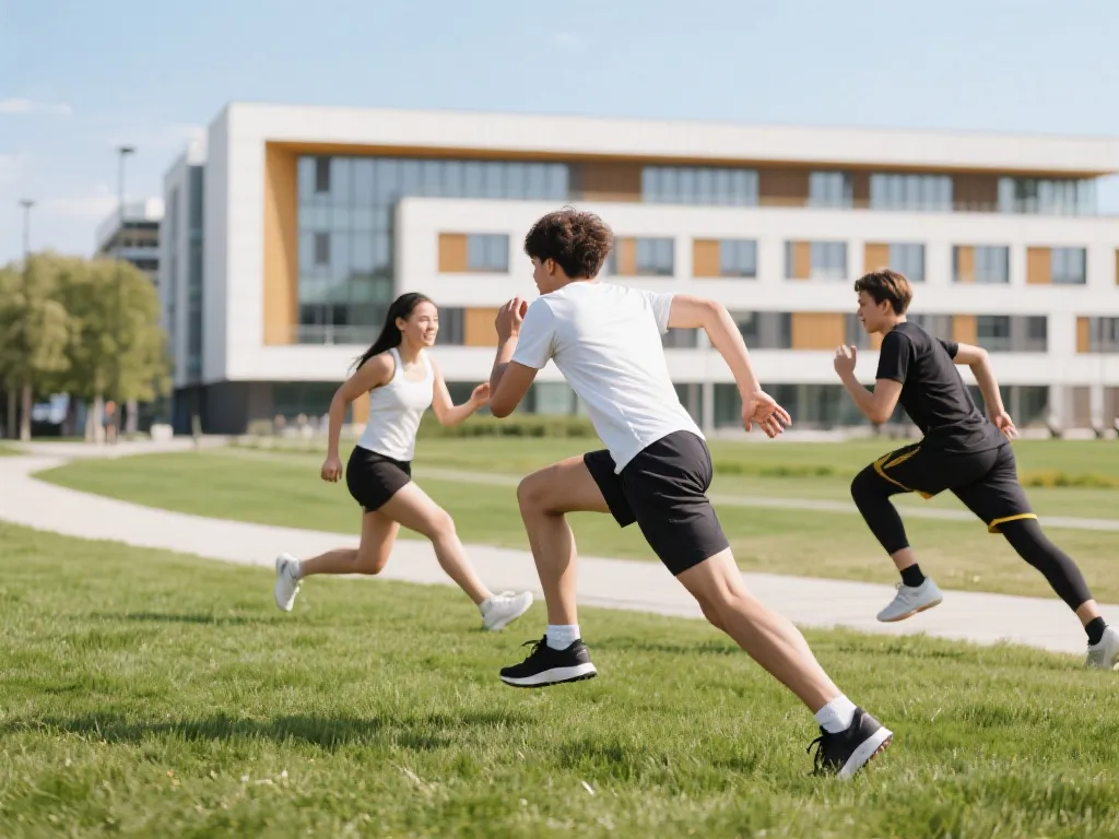 体育留学生在现代大学校园训练